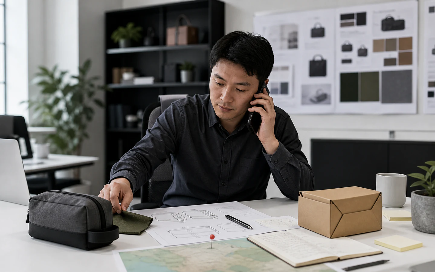 Supplier verification and quality control notes reviewed for a China sourcing request