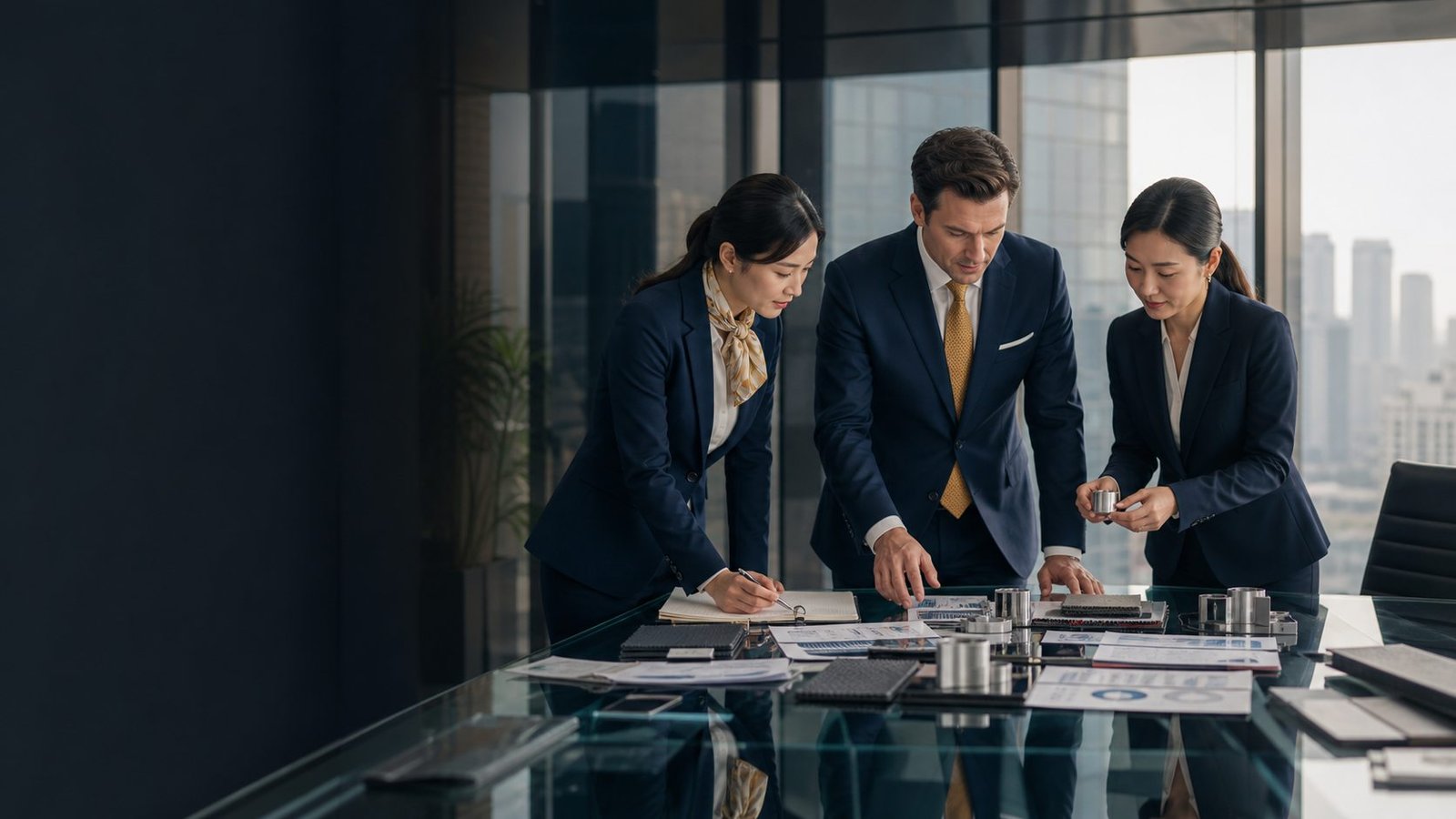 LIFA sourcing consultation with supplier samples and requirement notes in China