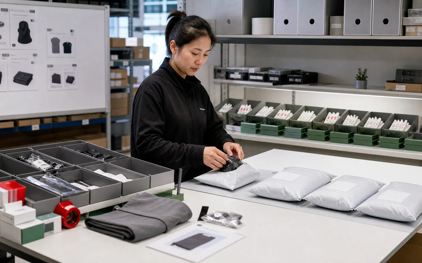 Dropshipping order workflow reviewed for stock, packing and dispatch controls