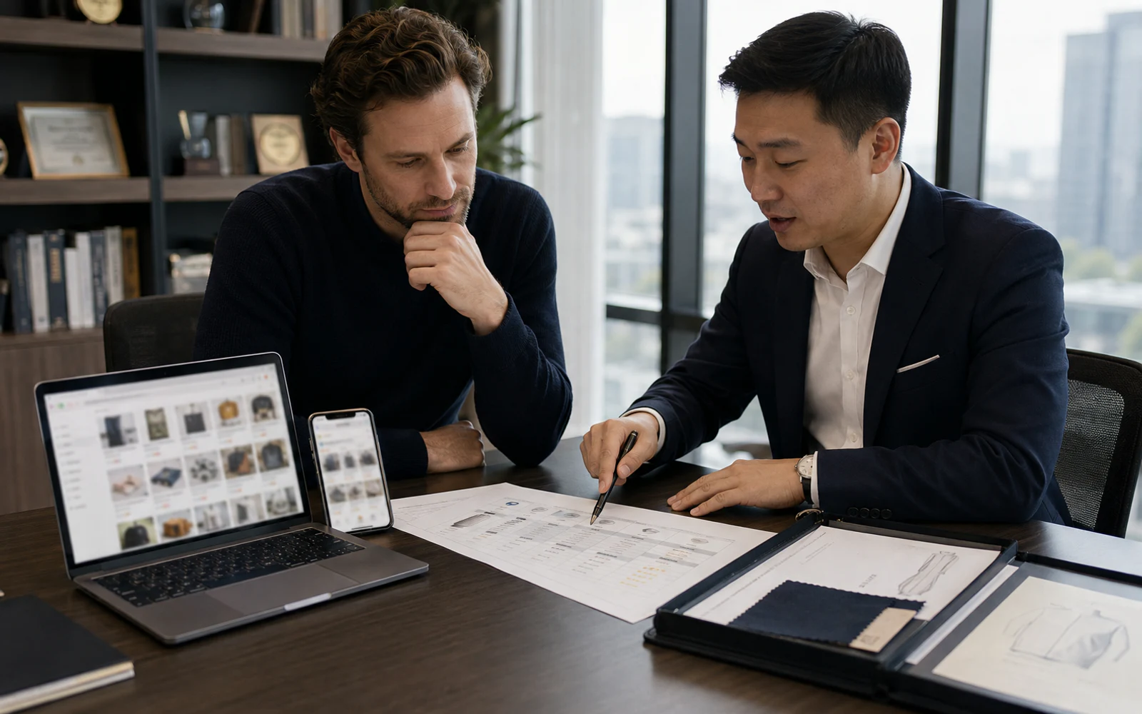 Buyer comparing Alibaba, 1688, and sourcing-agent routes for supplier access and verification