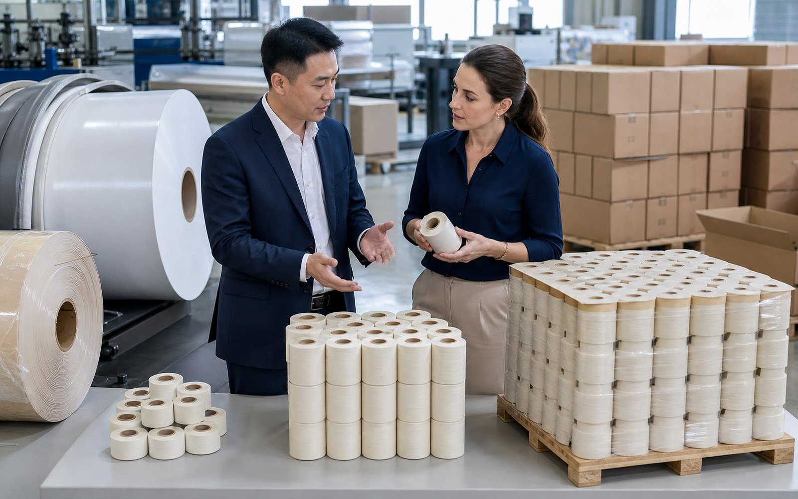 Product quantities, material batches, and unit costs compared to explain minimum order quantities