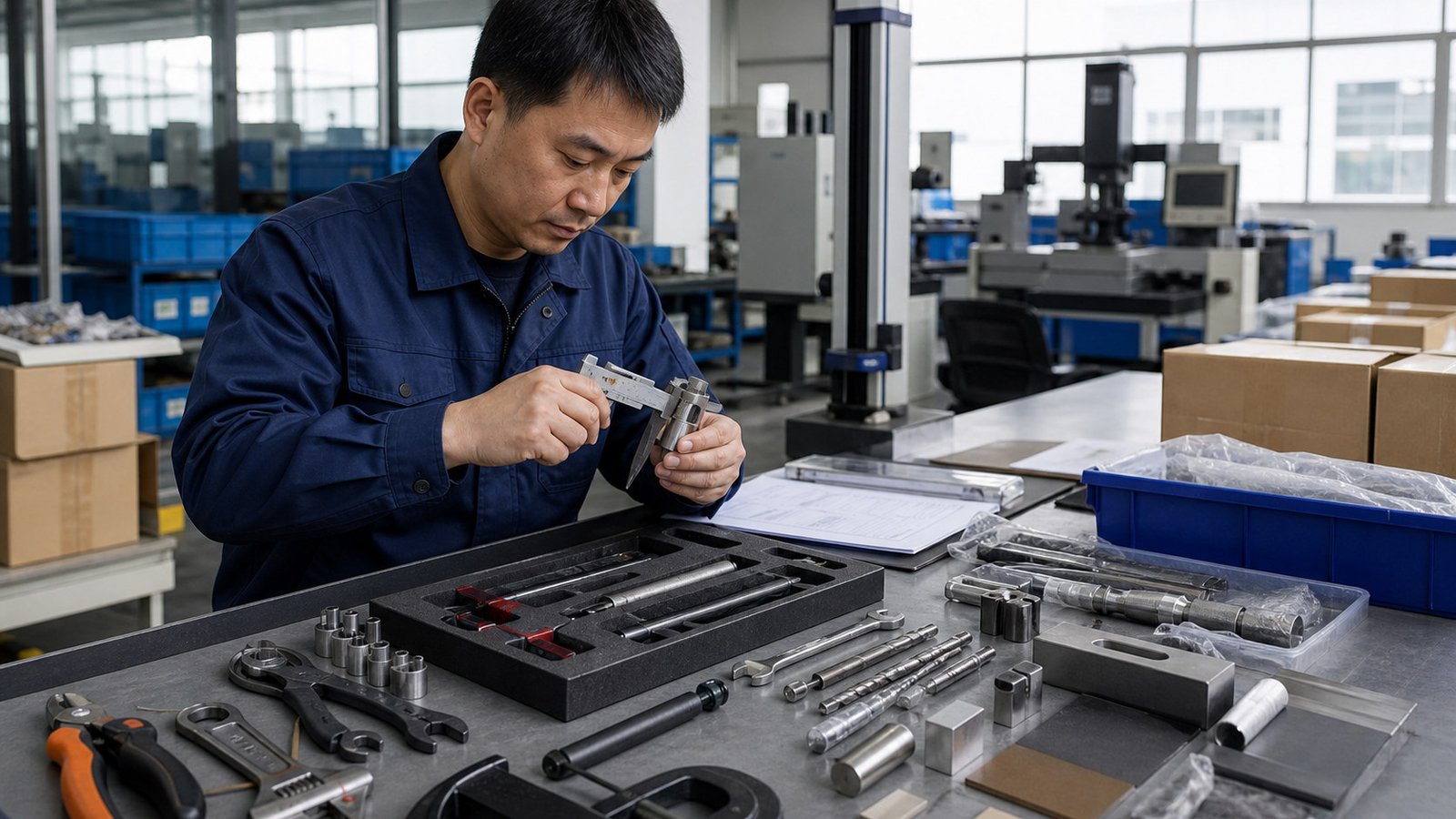 Hardware tools reviewed for materials, dimensions, and working condition