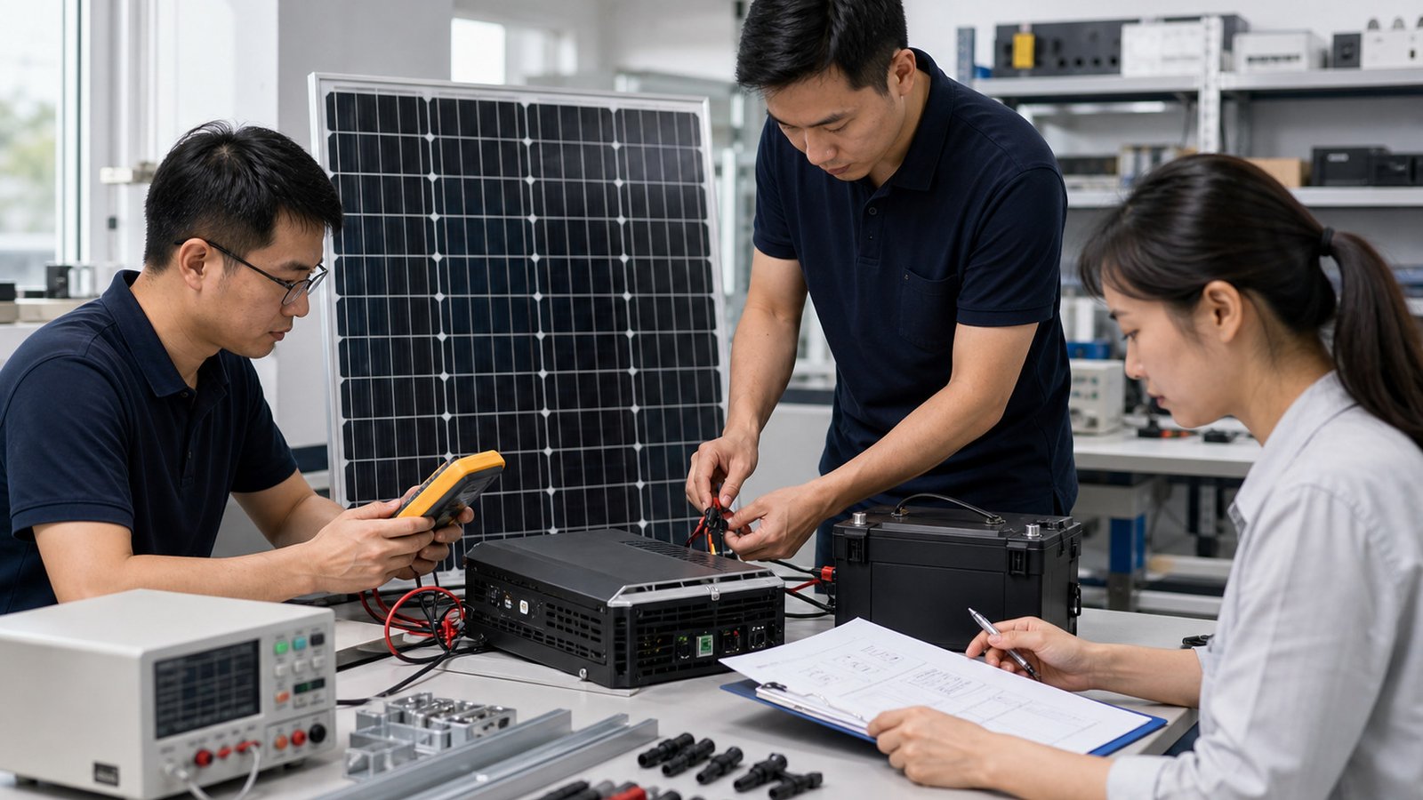 Solar and renewable energy equipment reviewed for system specifications