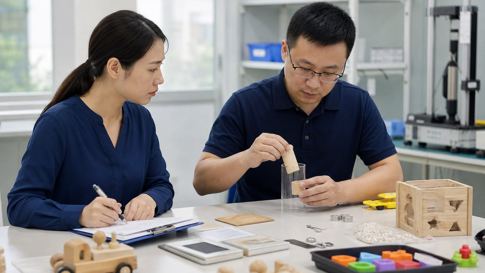 Toy and children product samples checked for construction and age-appropriate use