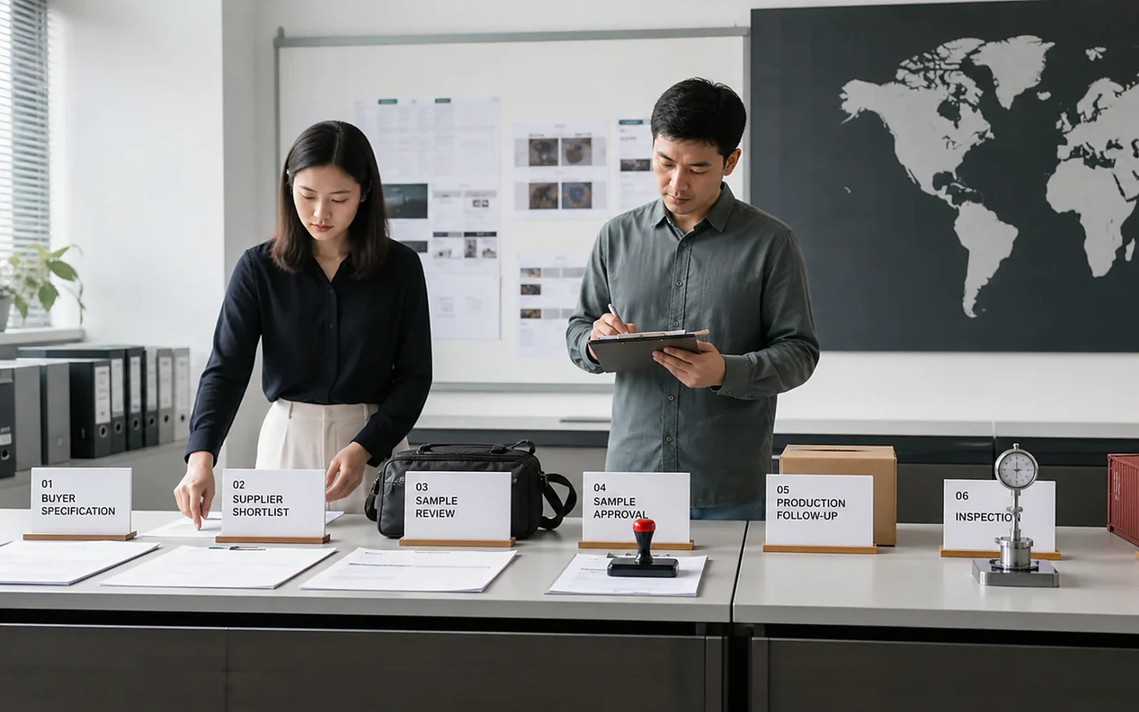 End-to-end China sourcing process review for the Every sourcing stage has a clear checkpoint.