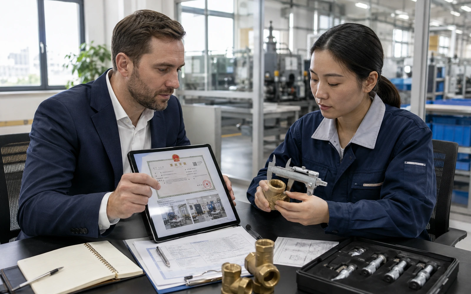 Supplier verification and quality assurance checks