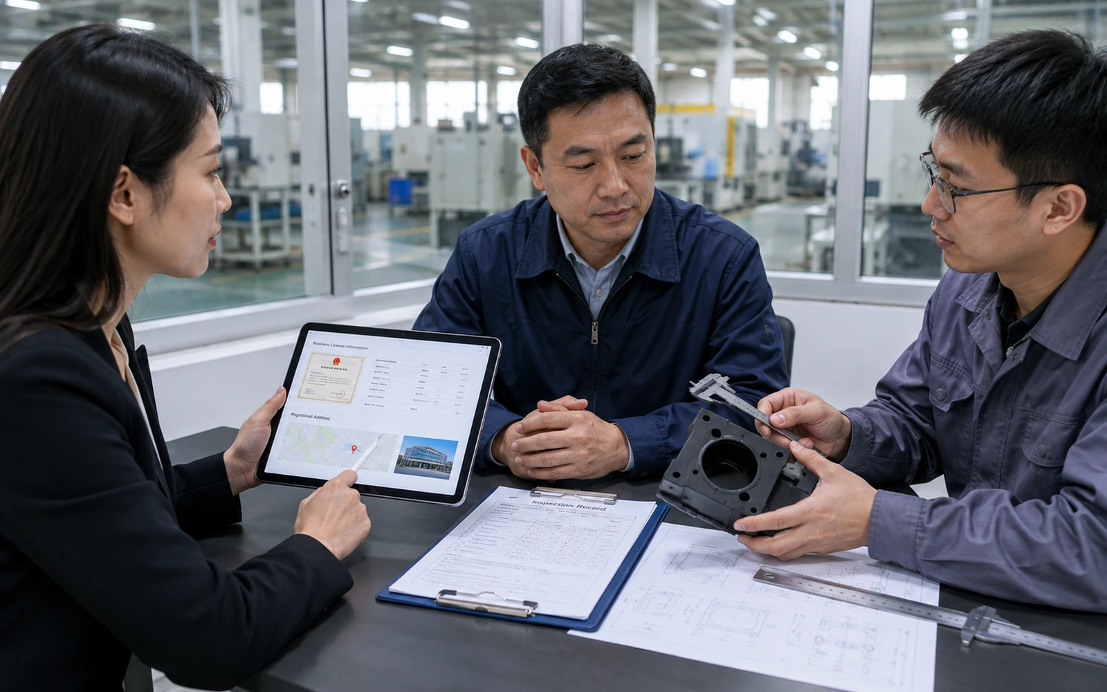 Supplier verification and quality assurance checks