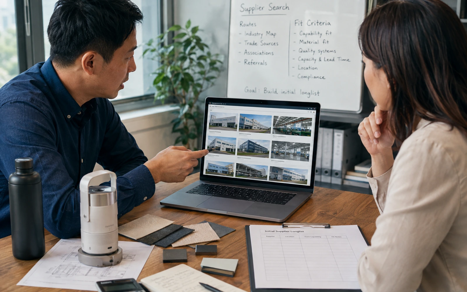 Sourcing process overview and buyer workflow
