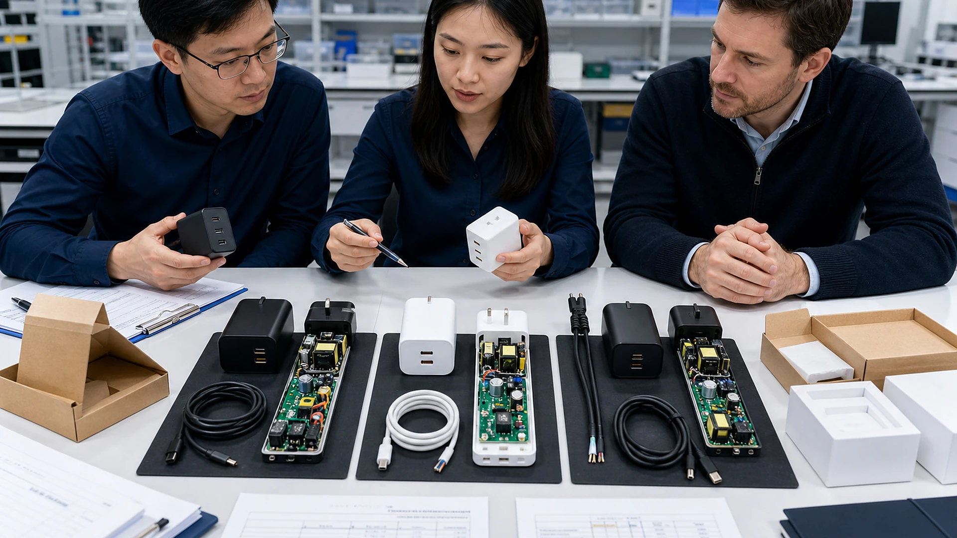 electronics accessories component comparison card for Source electronics with specifications, documents, and inspection details organized.