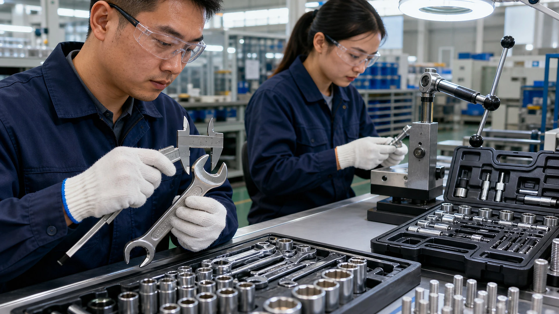 hardware tools inspection card for Source hardware and tools with material, finish, function, packaging, and inspection details organized.