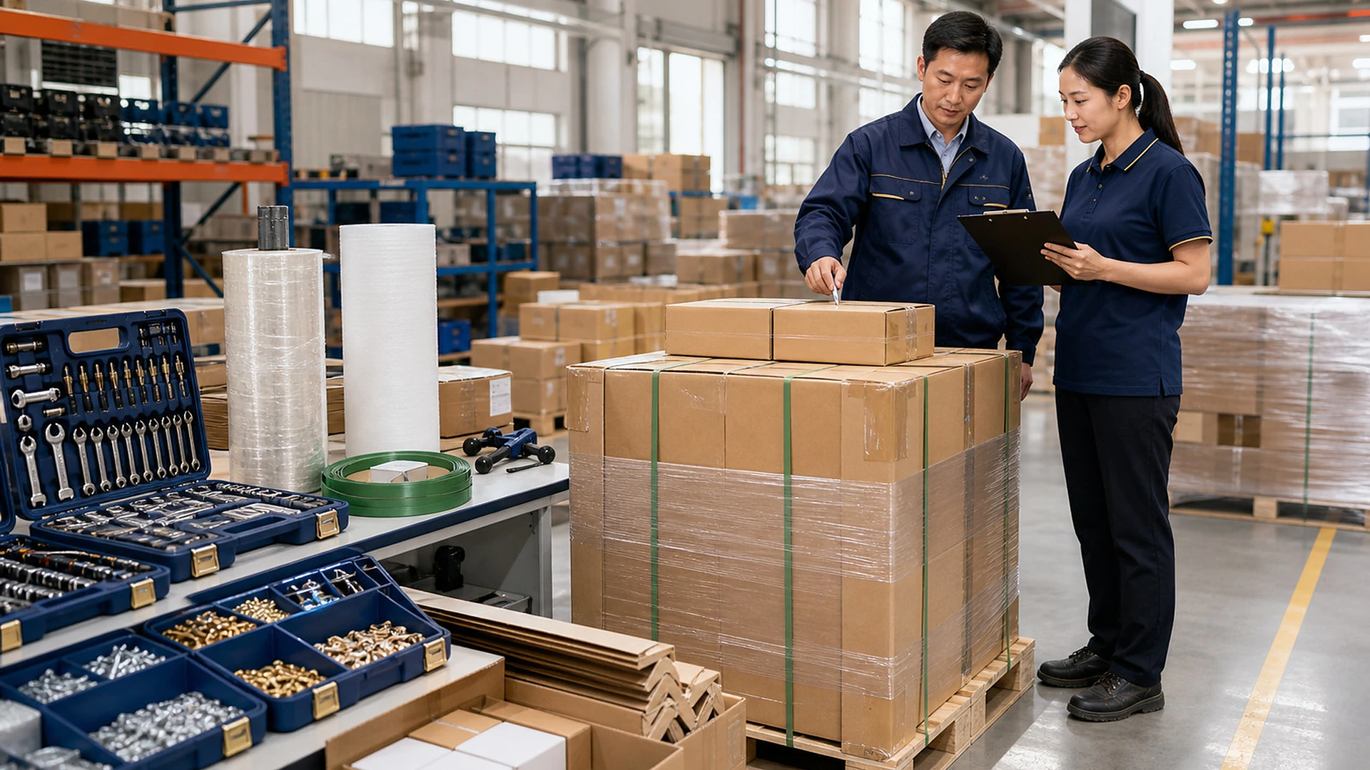 hardware tools shipping card for Source hardware and tools with material, finish, function, packaging, and inspection details organized.