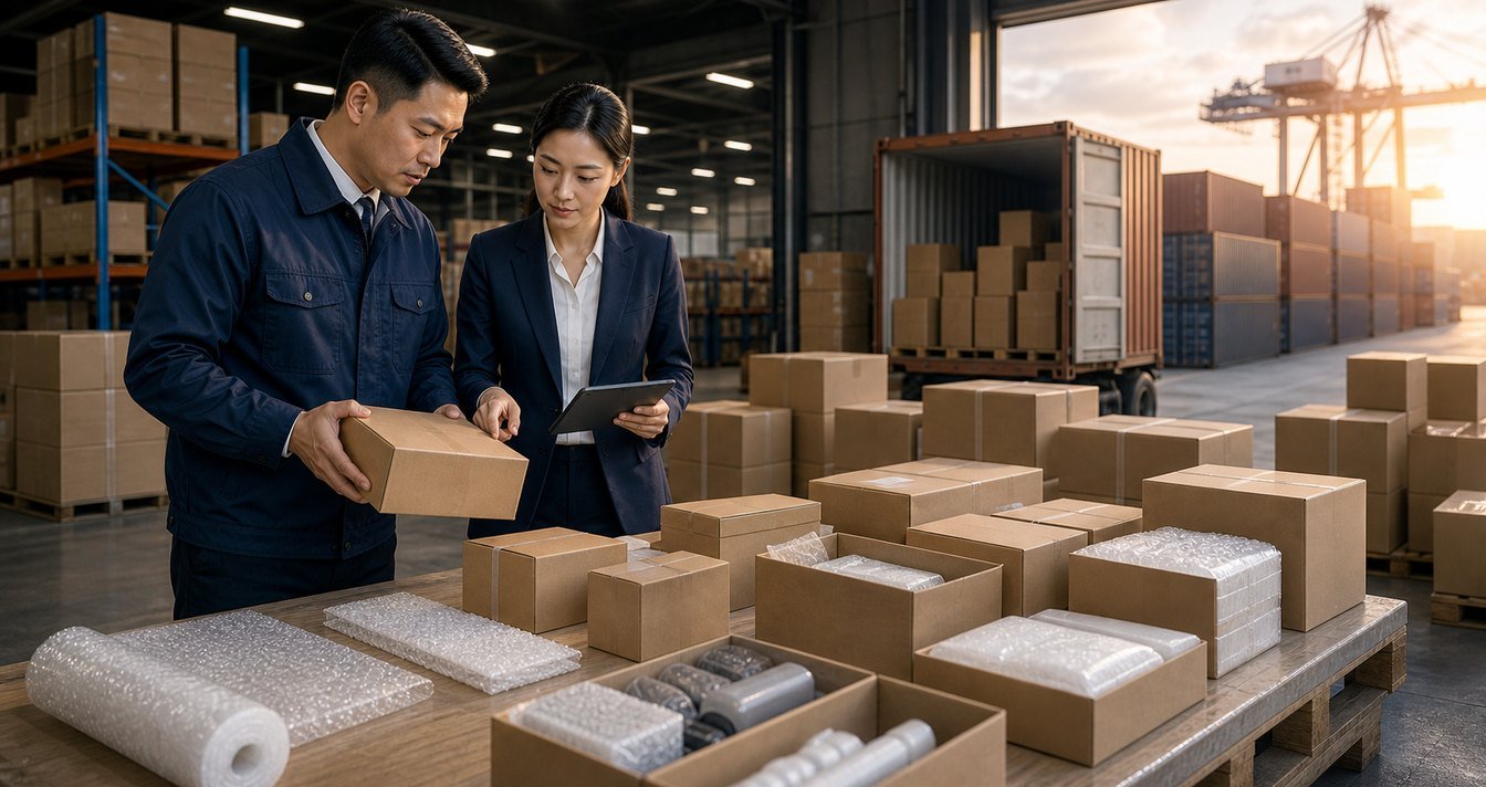 Packaging and labeling requirements prepared for a first order