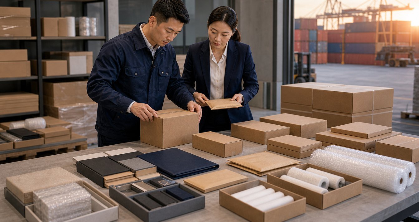 Private label packaging and labels prepared for export