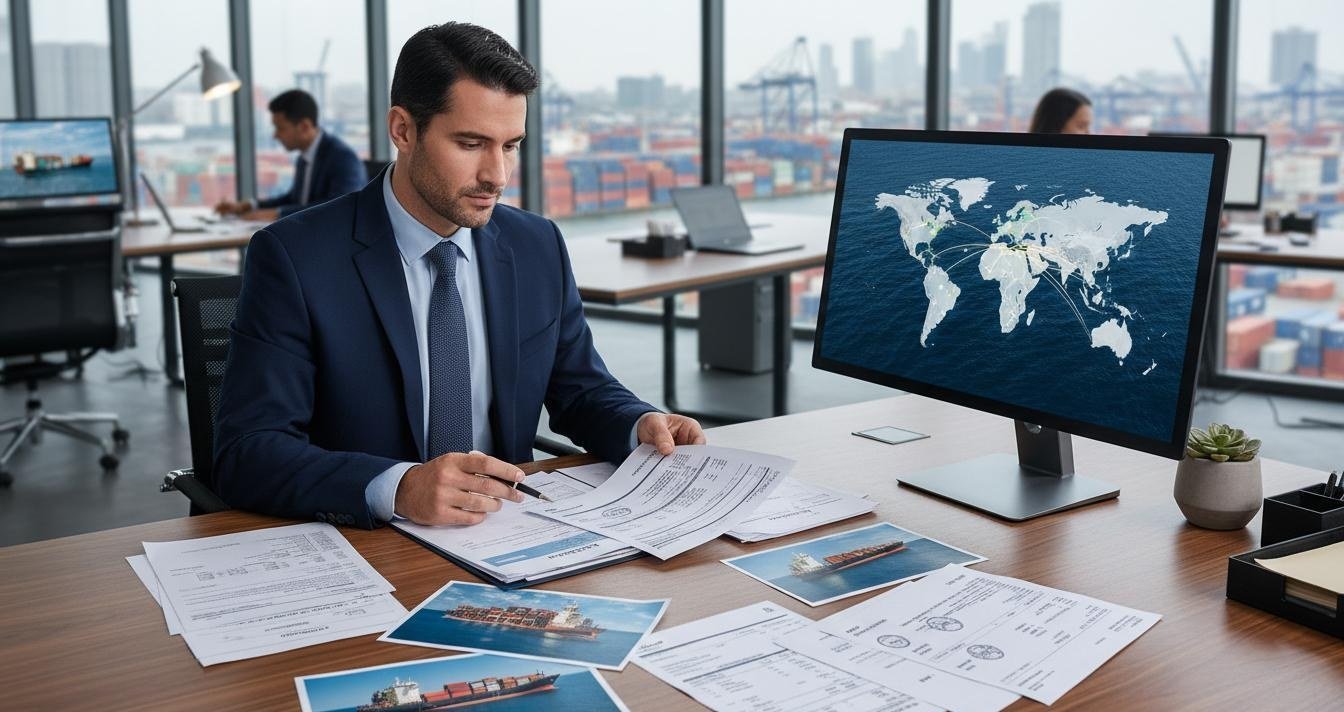Shipping terms and consolidation plan reviewed for an order