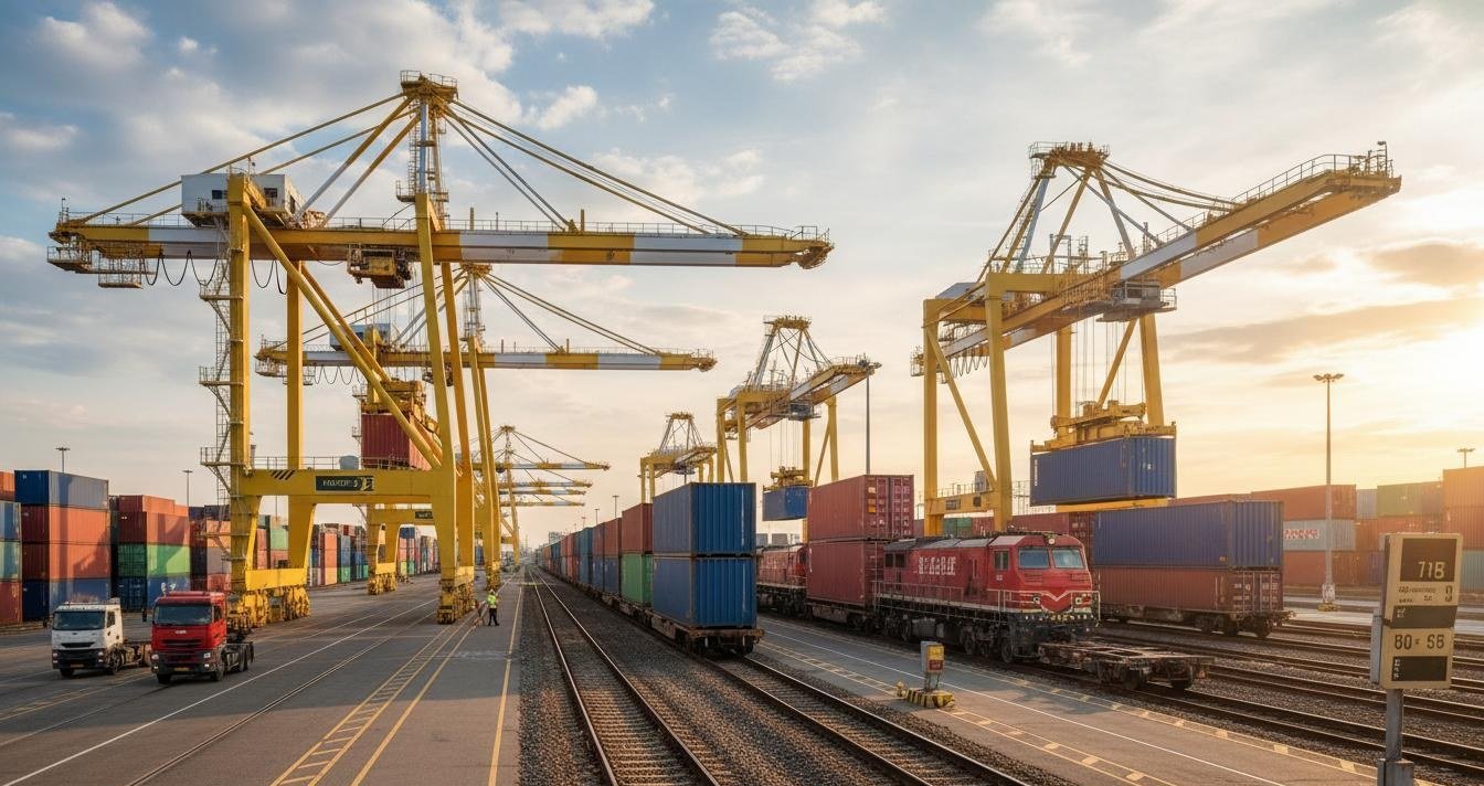 Loading checks and cargo verification before a China export shipment