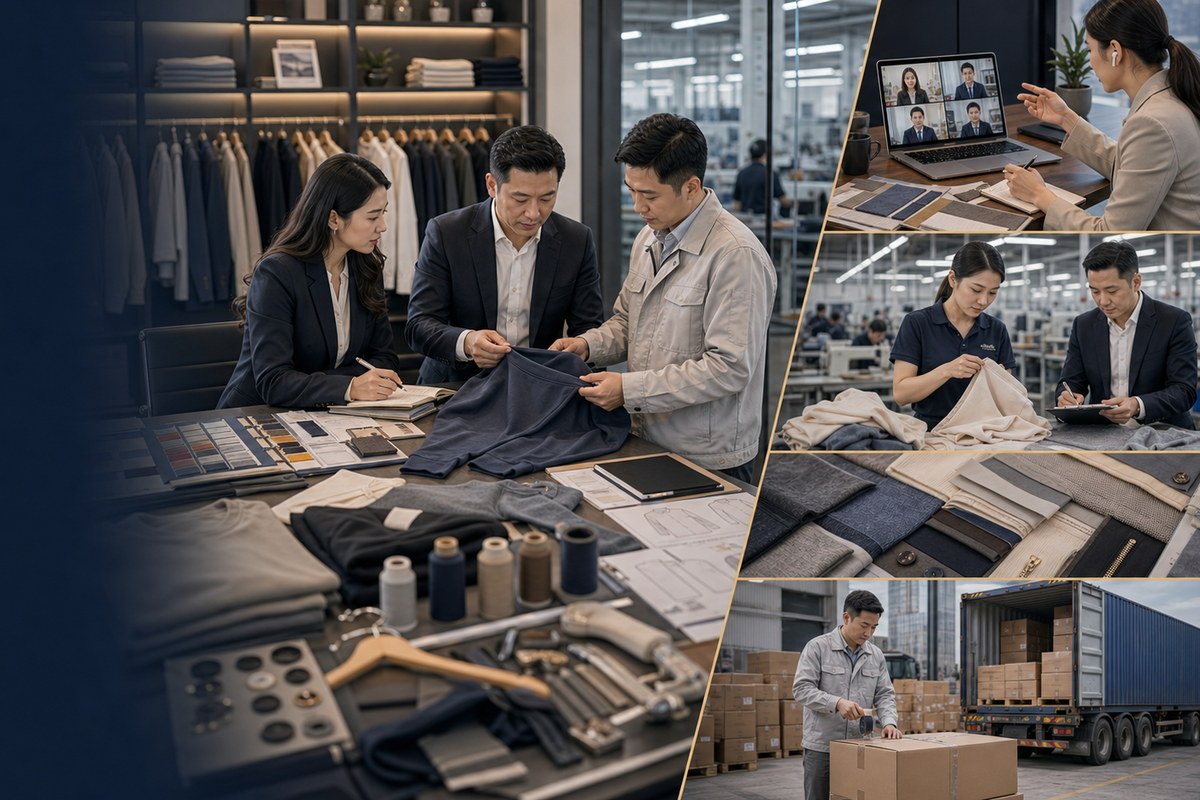 Apparel and textile factory sourcing from China