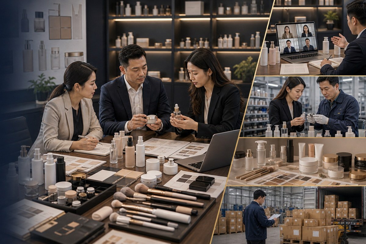 Beauty tools and cosmetic packaging sourcing