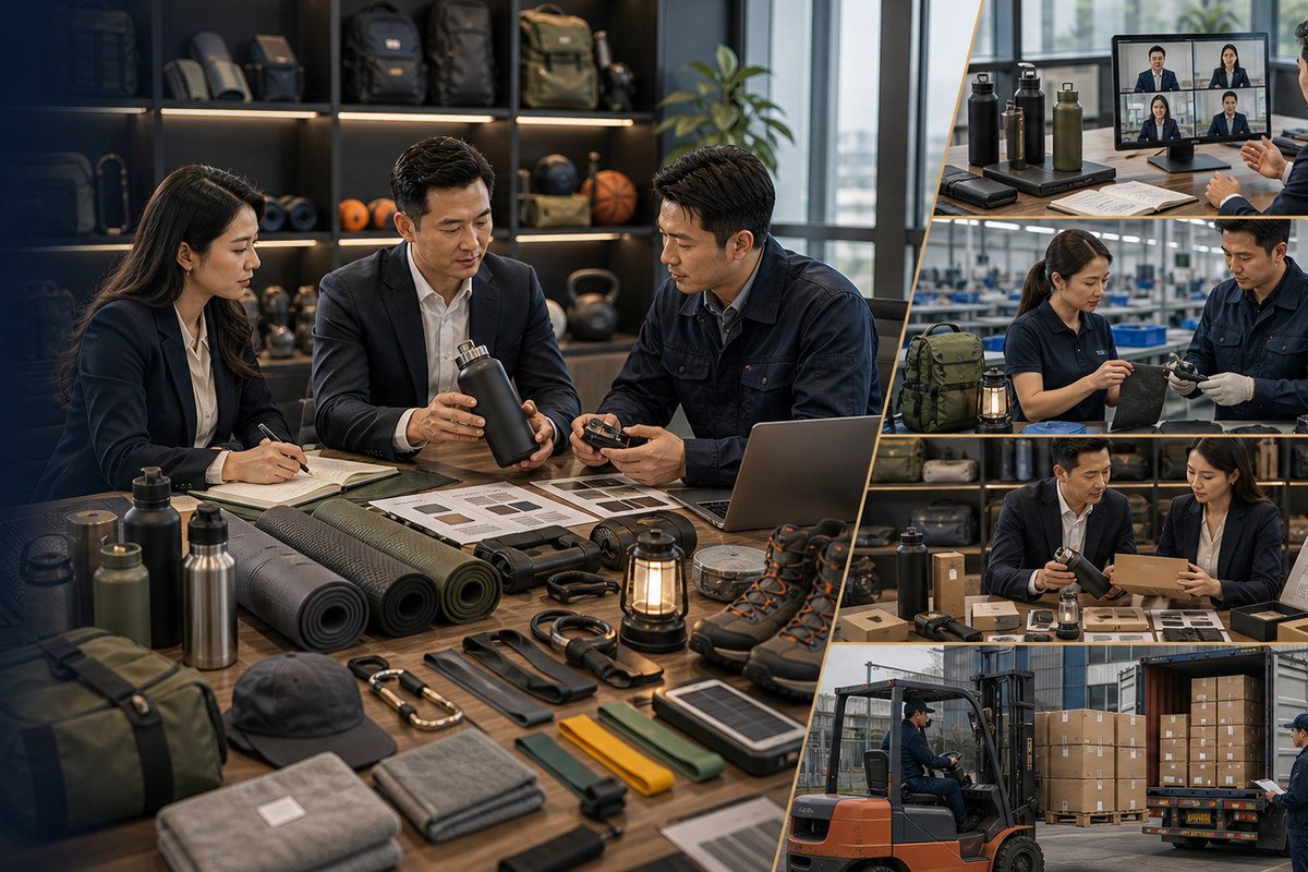 Sports and outdoor products sourcing from China