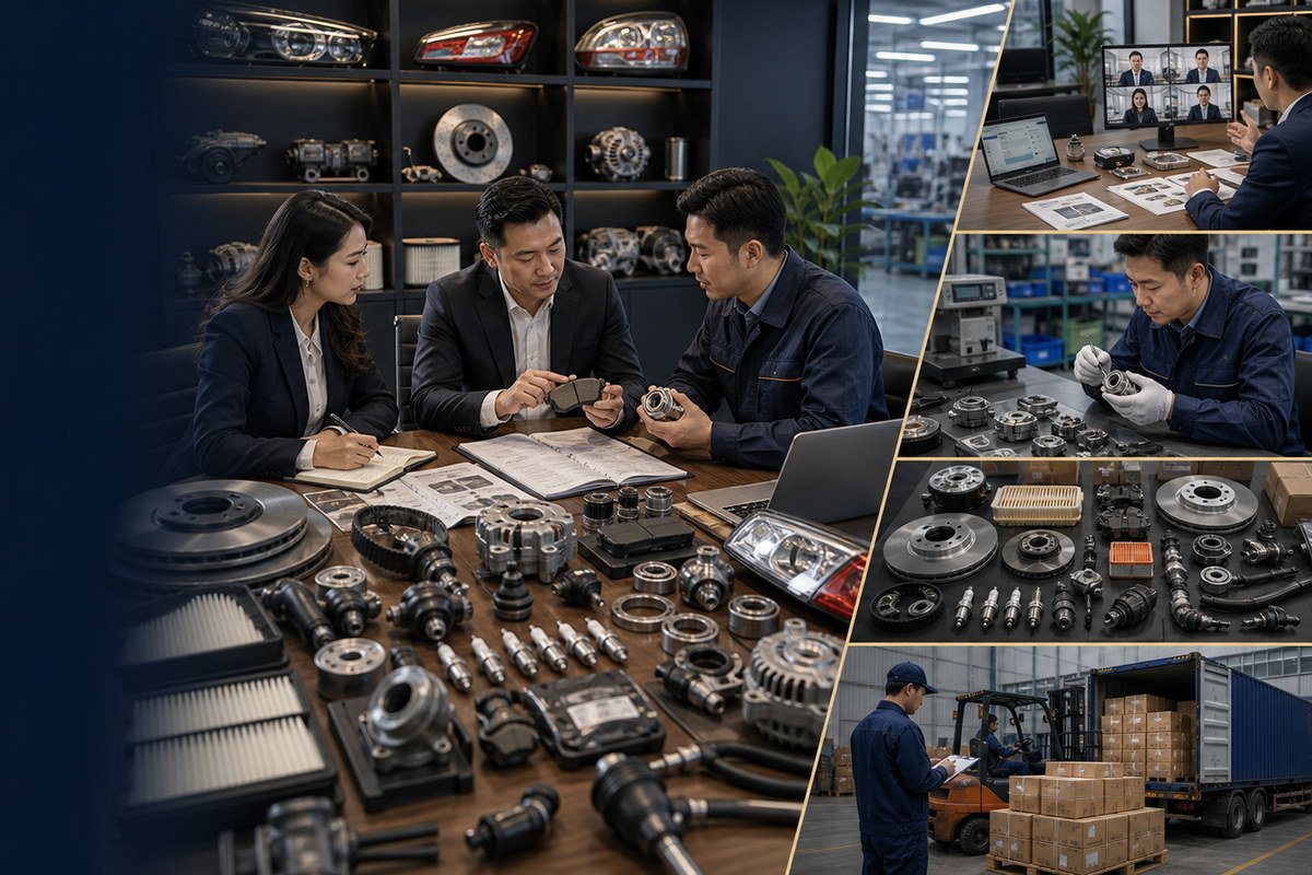 Auto parts sourcing from China