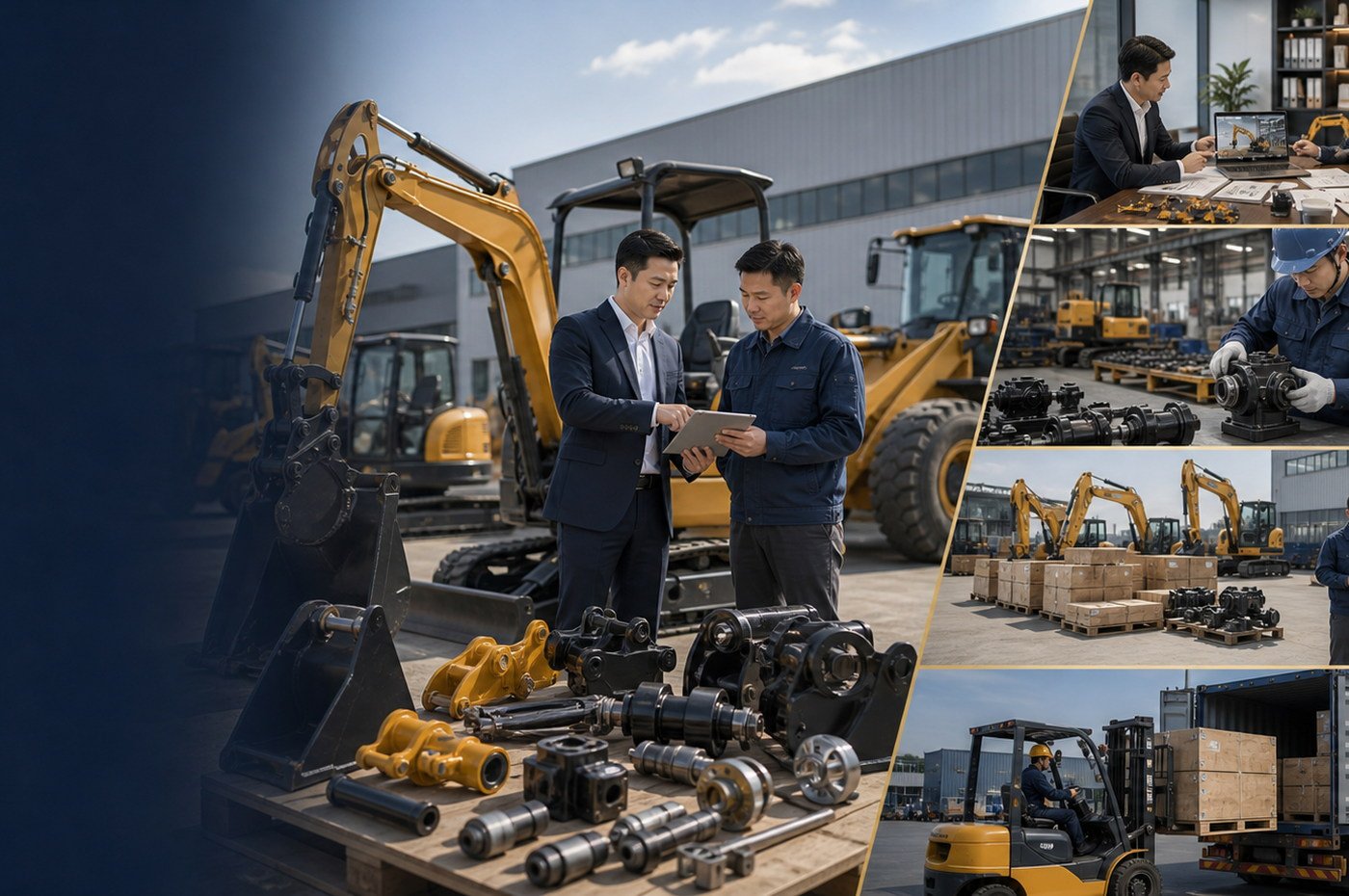 Construction equipment sourcing overview with model comparison and buyer requirements