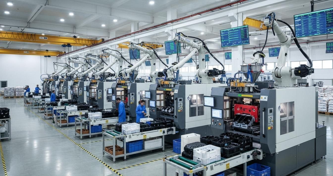 Industrial machinery packing, loading, and freight handoff preparation