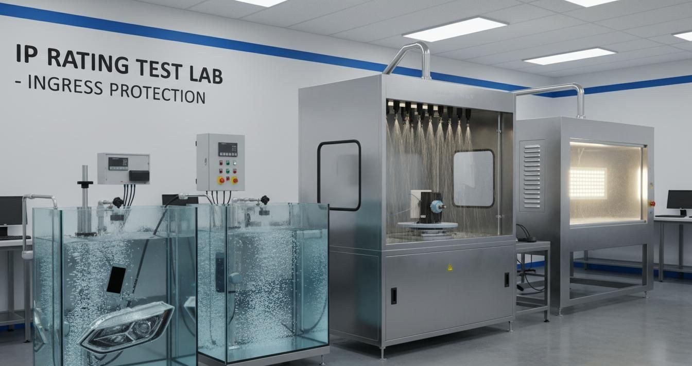 Spare parts verification and quality checks with measurement tools and component samples