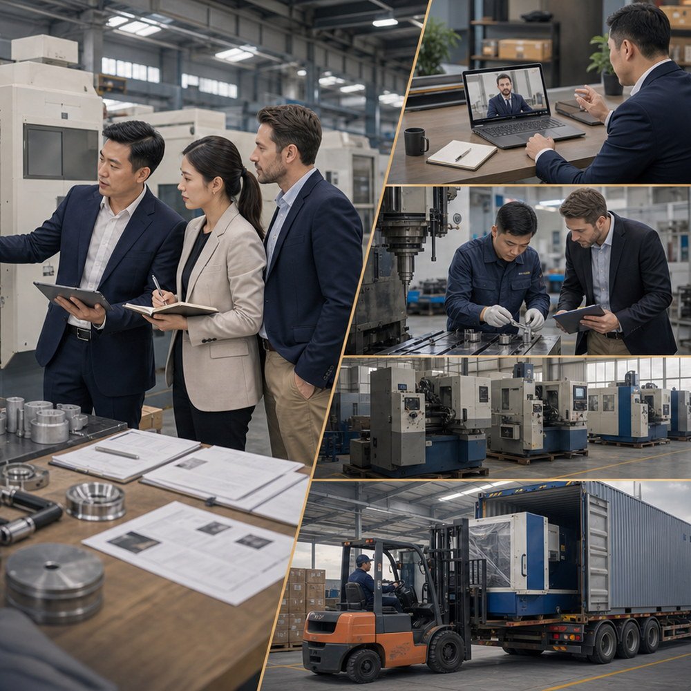 Used machinery seller communication and condition evidence review