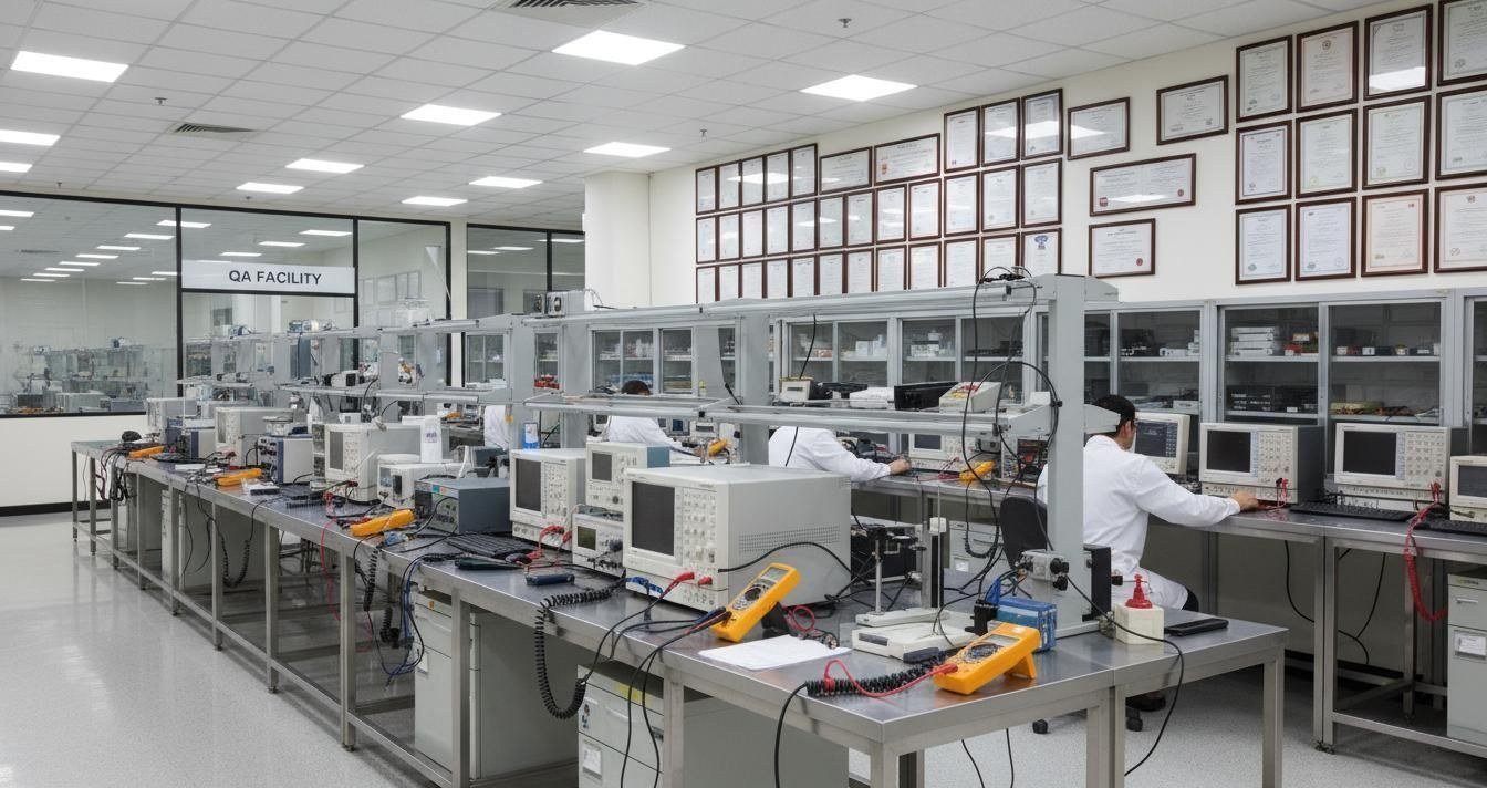Supplier verification and quality assurance checks