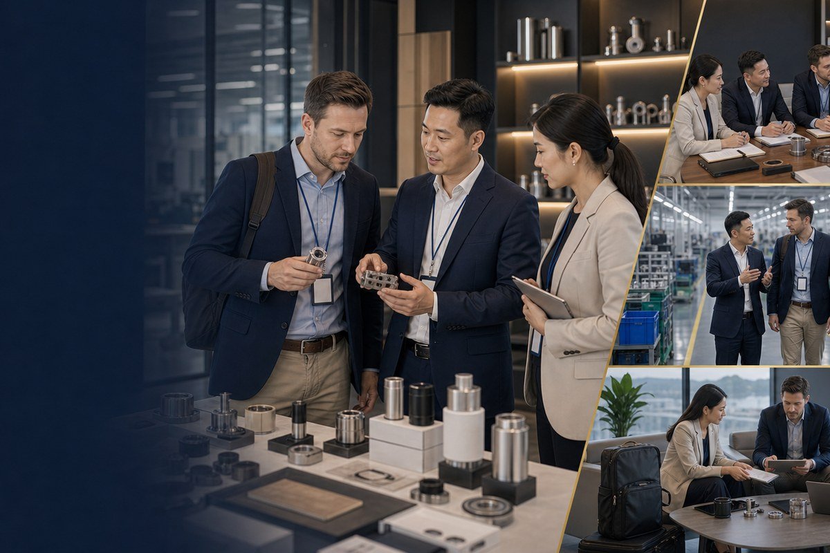 Buyer visit support with meeting arrangements at a Chinese supplier office