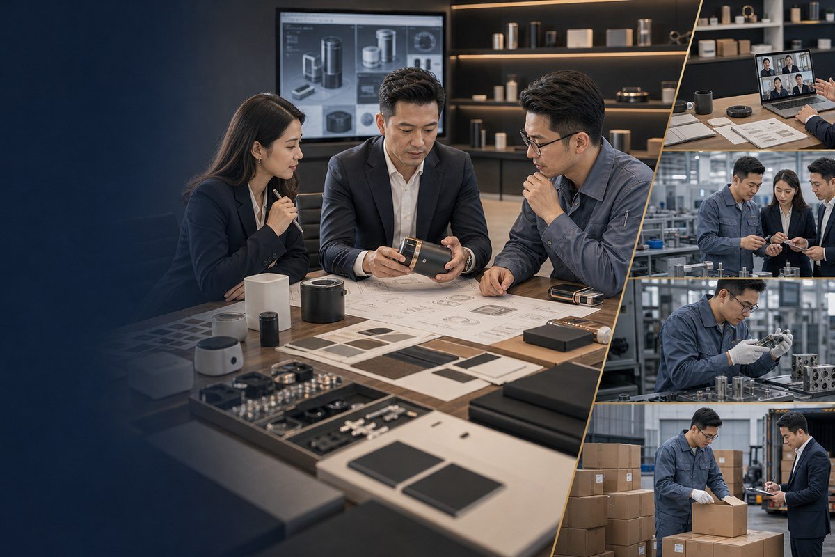 OEM ODM sourcing review of custom product specifications and samples