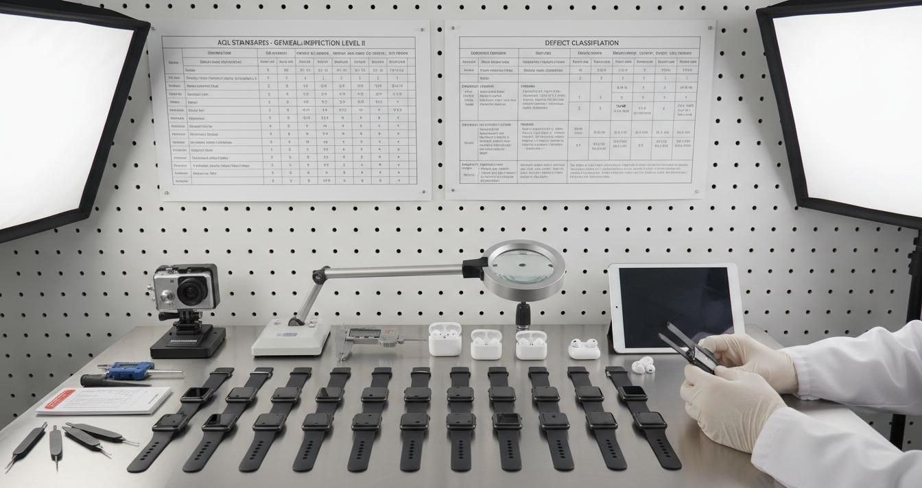 E-commerce product sample and packaging quality checks before shipment