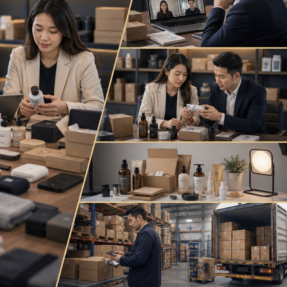 E-commerce carton labeling and shipping preparation for fulfillment