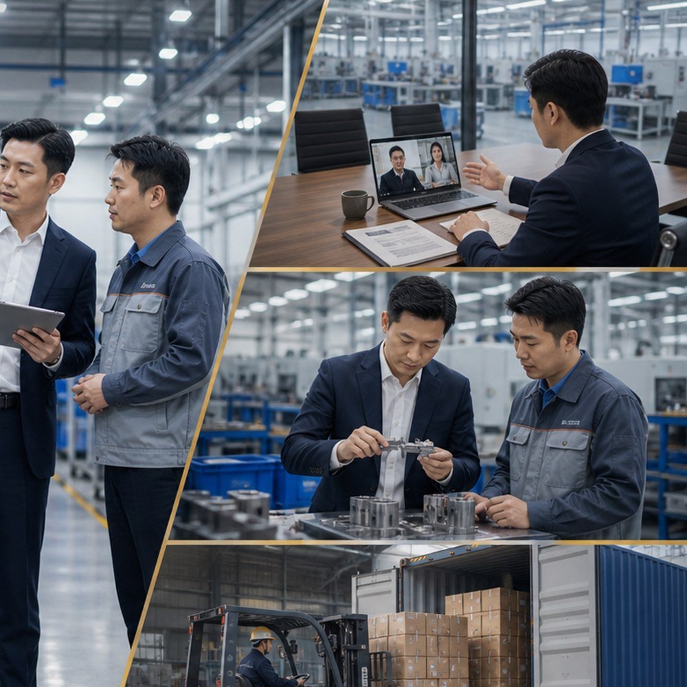 Factory verification communication and production question review