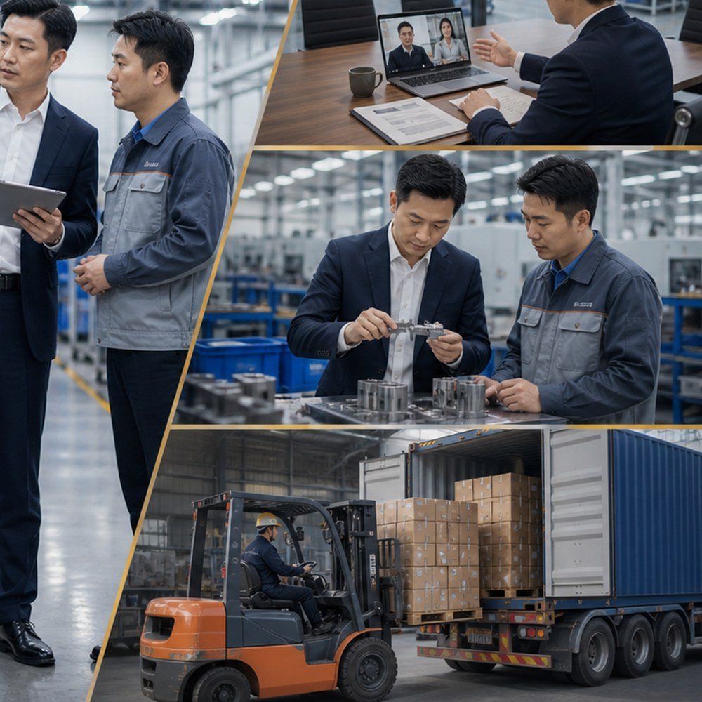 Factory verification next-step planning before samples production and shipment