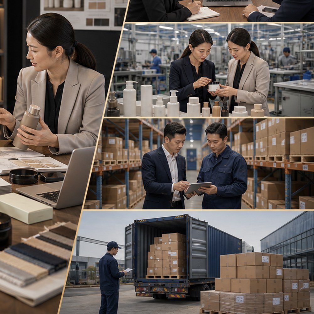 Private label carton and shipping preparation for branded products