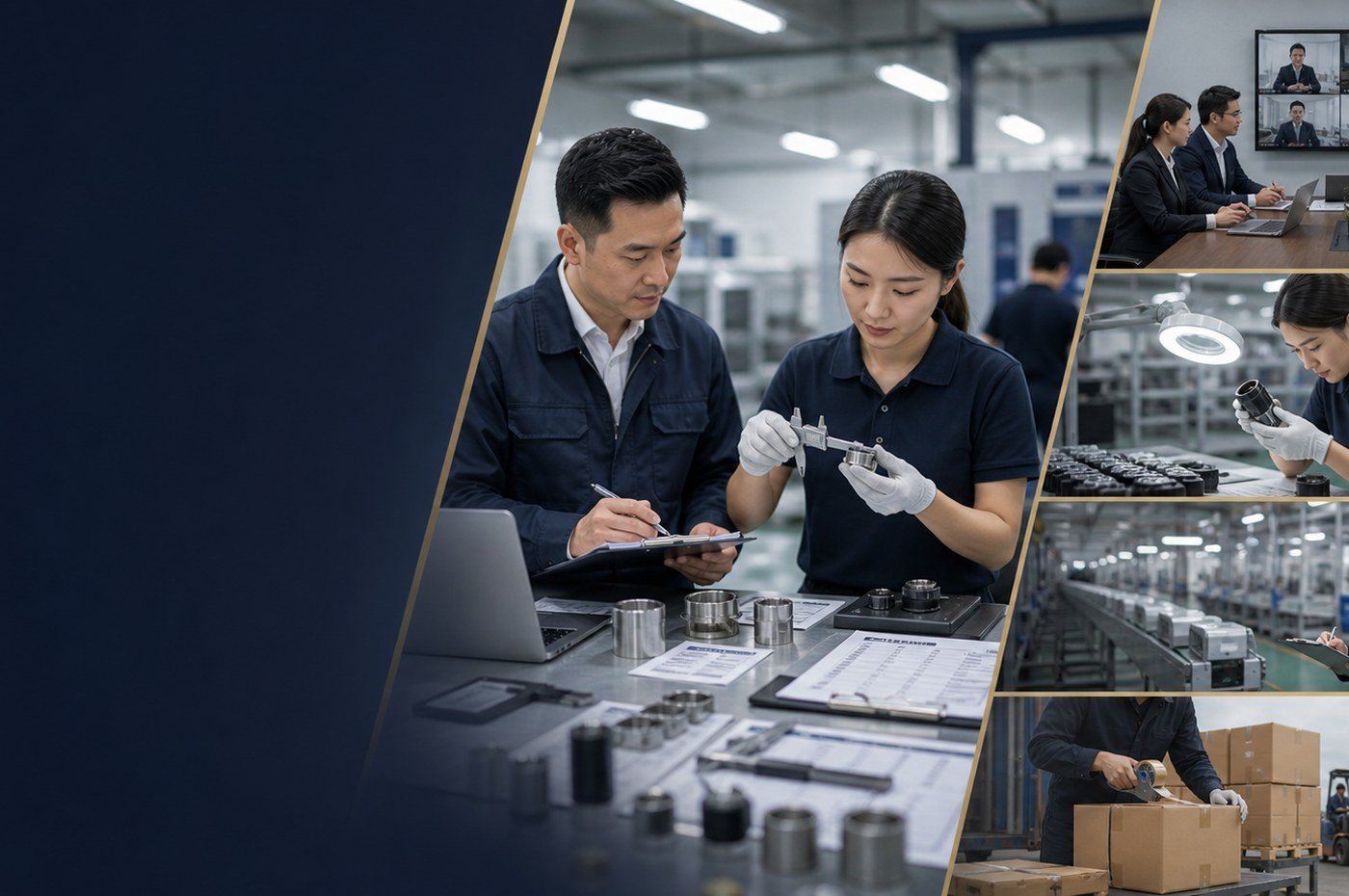 Quality control planning notes for a China sourcing order