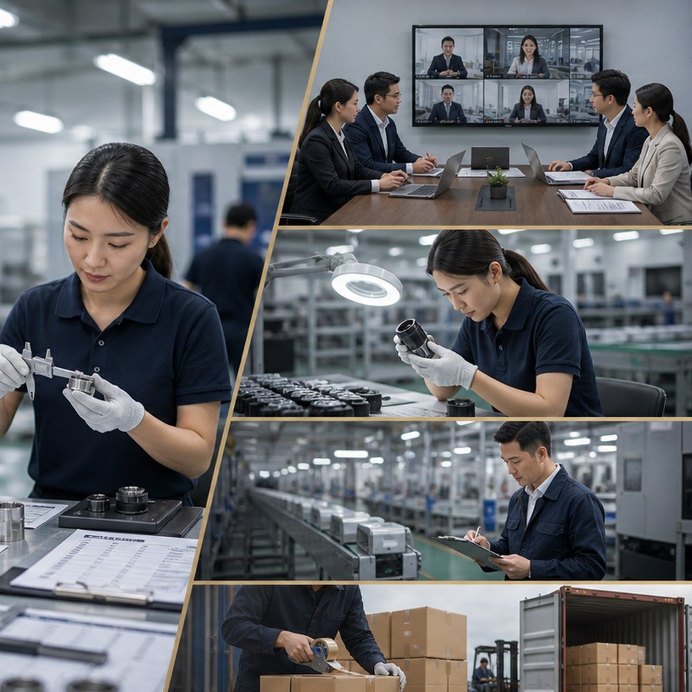 Supplier communication for quality control coordination in China