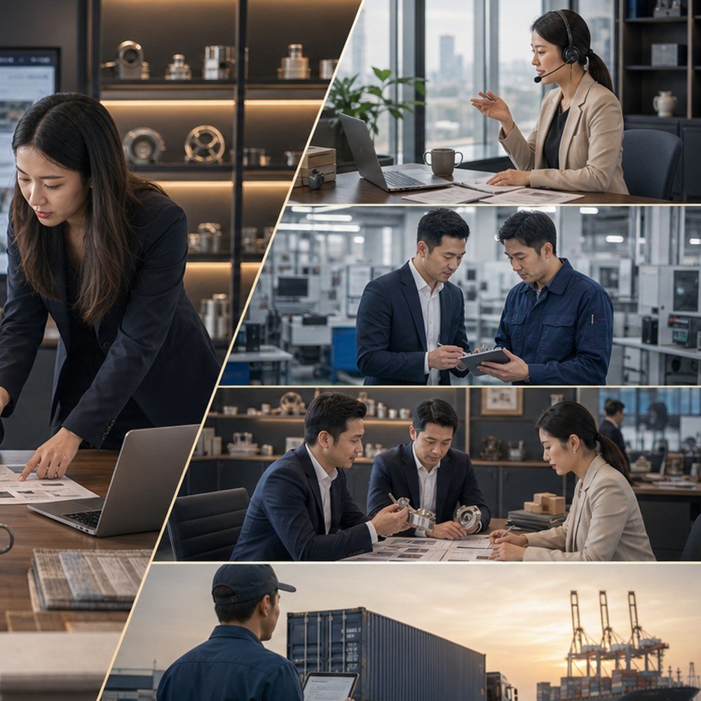 China supplier search communication and initial outreach review