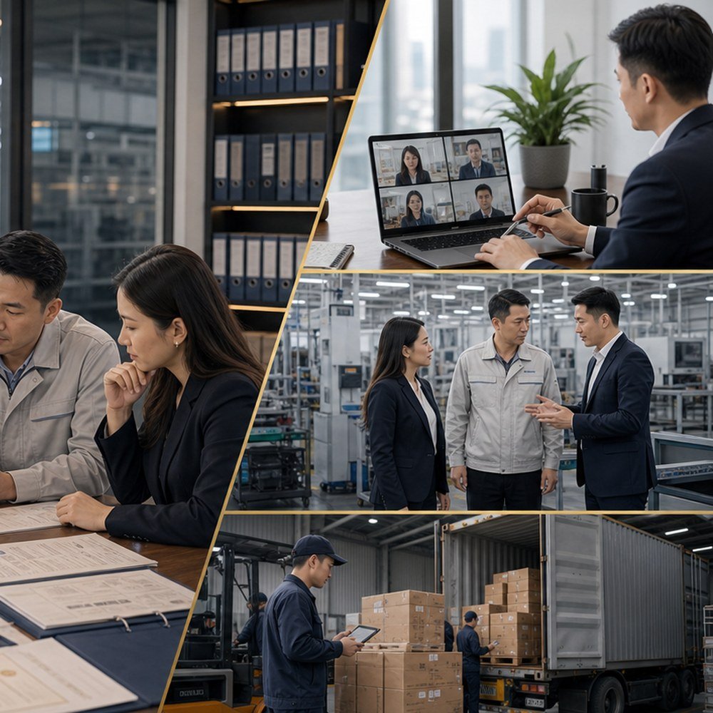 Supplier verification communication and document request review