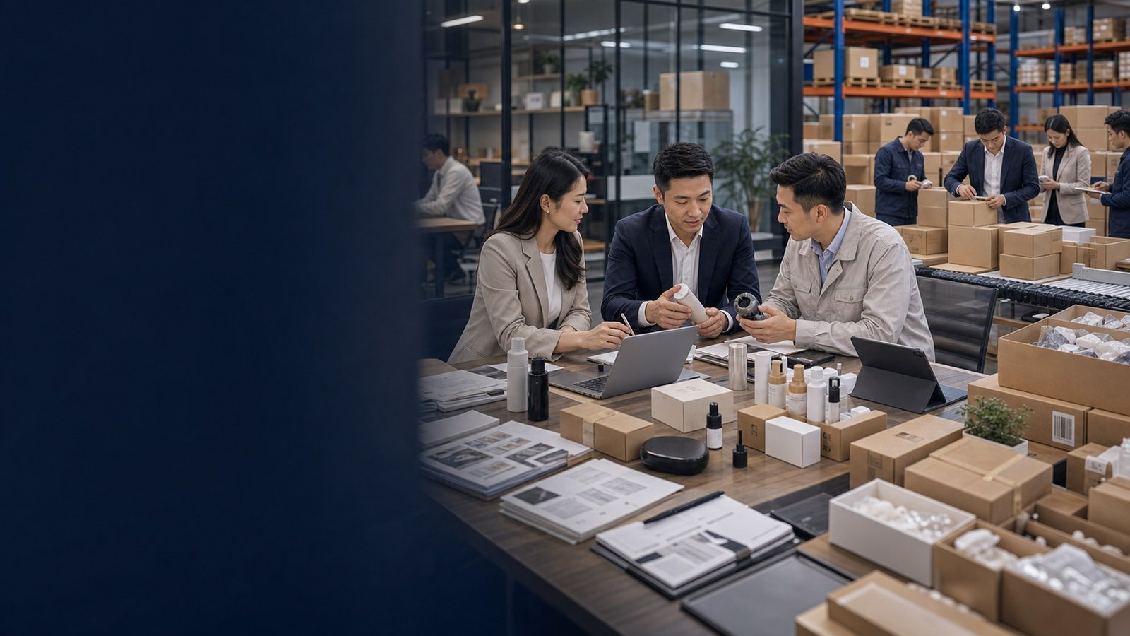 Importer reviewing landed cost, marketplace fees, sales price, margin, and break-even planning
