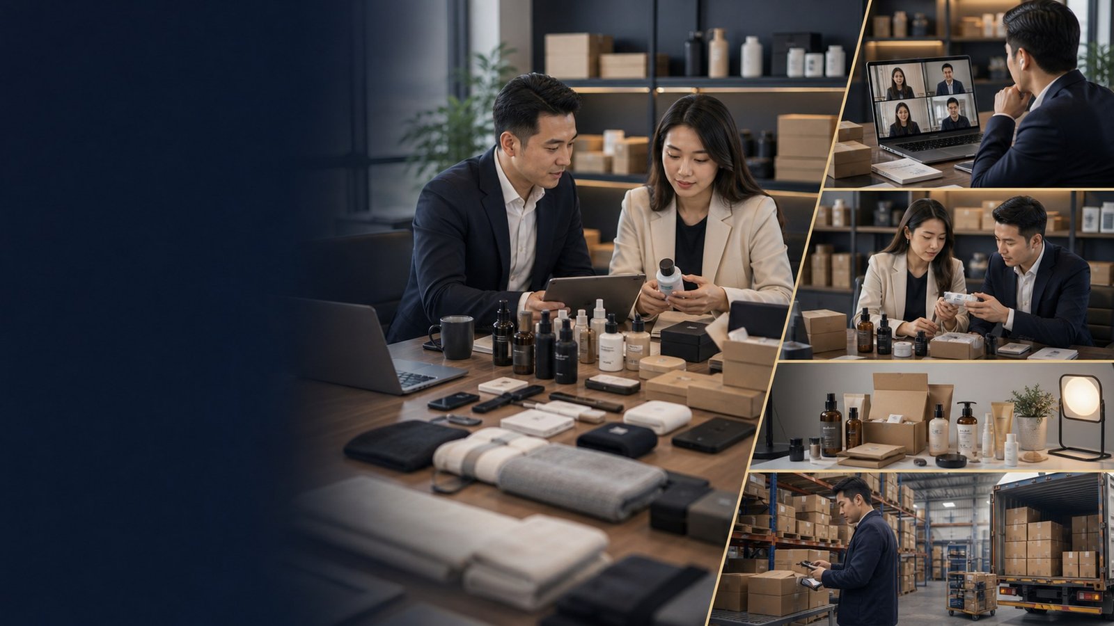 LIFA e-commerce sourcing support with product samples packaging warehouse checks and marketplace shipping preparation