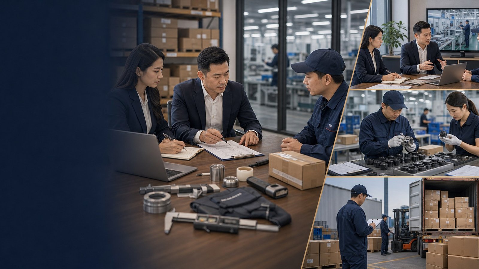 LIFA inspection coordination review with factory product checks and loading readiness