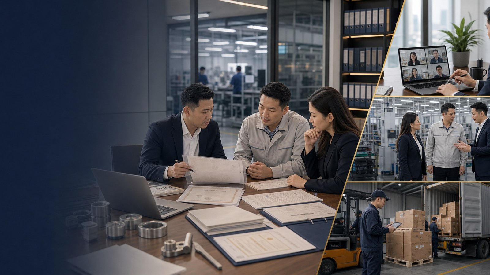 LIFA supplier verification review with business documents and factory claim notes